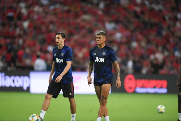 Kallang-Singapur-20jul2019: Marcos Rojo #16 Manchester oyuncusu