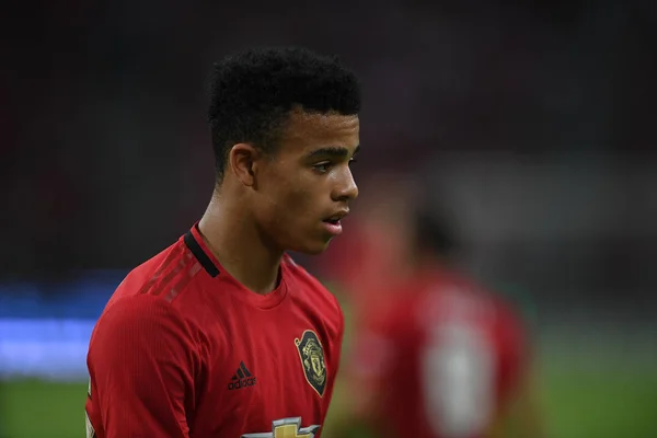 Kallang-singapore-20jul2019:Mason greenwood #26 player of manche — Stock Photo, Image