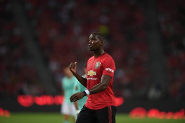 Kallang-Singapur-20jul2019: Paul Pogba #6 Manchester u oyuncusu