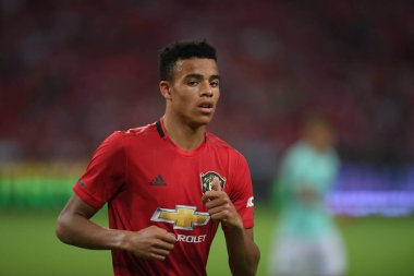Kallang-Singapur-20jul2019: Mason Greenwood #26 Manche oyuncusu
