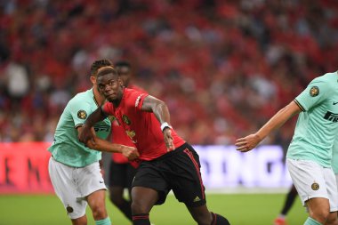 Kallang-Singapur-20jul2019: Paul Pogba #6 Manchester u oyuncusu