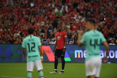 Kallang-Singapur-20jul2019: Paul Pogba #6 Manchester u oyuncusu