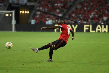 Kallang-Singapur-20jul2019: Ashley genç #18 Mancheste oyuncusu