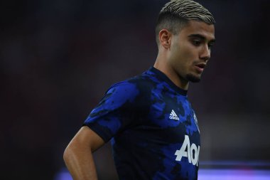 Kallang-Singapur-20jul2019: Andreas Pereira #15 Manche oyuncusu