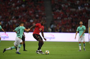 Kallang-Singapur-20jul2019: Paul Pogba #6 Manchester u oyuncusu