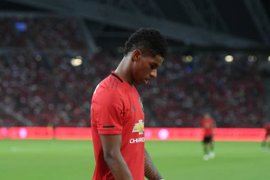 Kallang-Singapur-20jul2019: Marcus Rashford #10 Manche oyuncusu