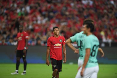 Kallang-Singapur-20jul2019: Jesse Lingard #14 manchest oyuncusu
