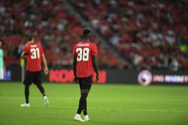 Kallang-Singapur-20jul2019: Axel tuanzebe #38 manchest oyuncusu