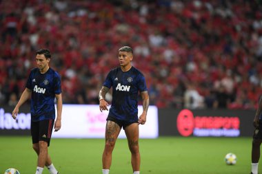Kallang-Singapur-20jul2019: Marcos Rojo #16 Manchester oyuncusu