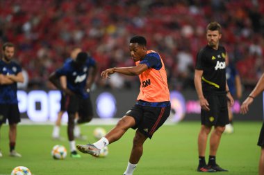 Kallang-Singapur-20jul2019: Anthony Martial #11 Manche oyuncusu