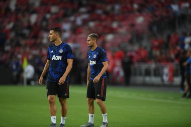 Kallang-Singapur-20jul2019: Andreas Pereira #15 Manche oyuncusu