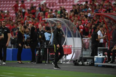 Kallang-Singapur-20jul2019: Manchester OLE Gunnar Solskjaer müdürü