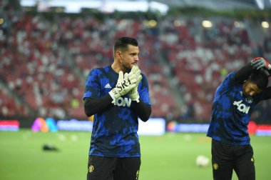 Kallang-Singapur-20jul2019: Sergio Romero #22 manchest oyuncusu