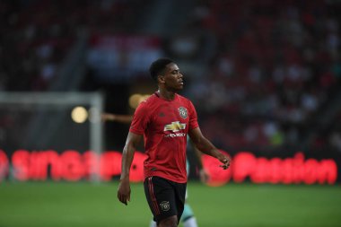 Kallang-Singapur-20jul2019: Anthony Martial #11 Manche oyuncusu