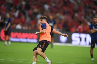 Kallang-Singapur-20jul2019: Daniel James #21 Mancheste oyuncusu