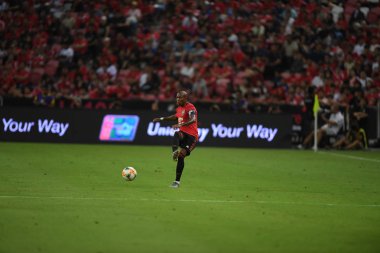 Kallang-Singapur-20jul2019: Ashley genç #18 Mancheste oyuncusu