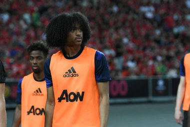 Kallang-Singapur-20jul2019: Tahith Chong #44 Mancheste oyuncusu