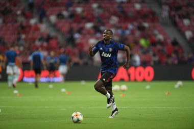 Kallang-Singapur-20jul2019: Paul Pogba #6 Manchester u oyuncusu