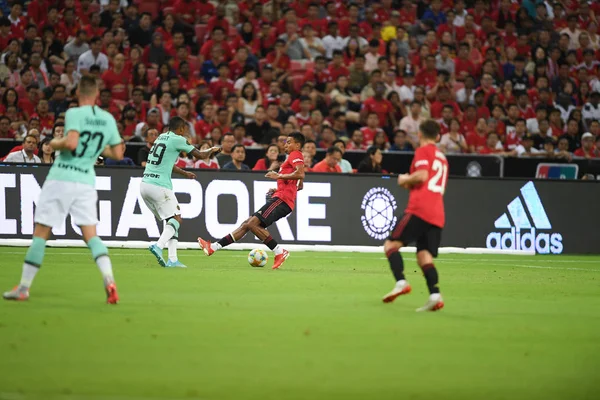 Kallang-Singapore-20jul2019: Jesse lingard #14 speler van manchest — Stockfoto