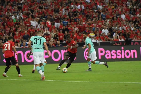 Kallang-singapore-20jul2019 : Paul pogba # 6 joueur de manchester u — Photo