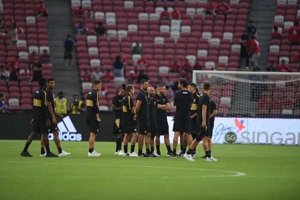 Kallang-singapore-20jul2019: jogador de inter milan em ação duri — Fotografia de Stock