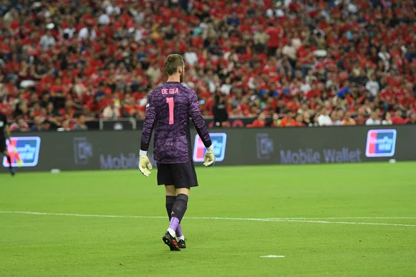 Kallang-Singapur-20jul2019: David de GEA #1 Manchester oyuncusu