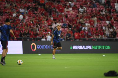 Kallang-Singapur-20jul2019: Marcos Rojo #16 Manchester oyuncusu