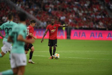 Kallang-Singapur-20jul2019: Axel tuanzebe #38 manchest oyuncusu