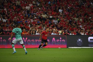 Kallang-Singapur-20jul2019: Diogo dalot #20 Manchester oyuncusu