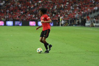 Kallang-Singapur-20jul2019: Tahith Chong #44 Mancheste oyuncusu