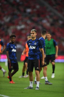 Kallang-Singapur-20jul2019: Andreas Pereira #15 Manche oyuncusu