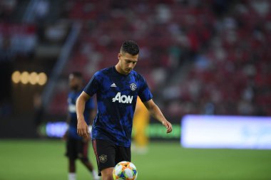 Kallang-Singapur-20jul2019: Diogo dalot #20 Manchester oyuncusu