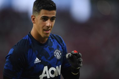 Kallang-Singapur-20jul2019: Joel Pereira #40 Mancheste oyuncusu
