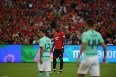 Kallang-Singapur-20jul2019: Paul Pogba #6 Manchester u oyuncusu