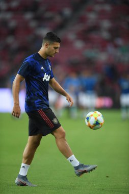 Kallang-Singapur-20jul2019: Diogo dalot #20 Manchester oyuncusu