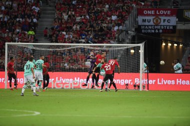 Kallang-Singapur-20jul2019: David de GEA #1 Manchester oyuncusu