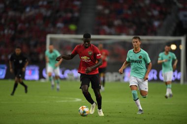 Kallang-Singapur-20jul2019: Axel tuanzebe #38 manchest oyuncusu
