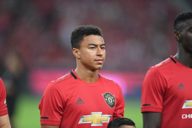 Kallang-Singapur-20jul2019: Jesse Lingard #14 manchest oyuncusu