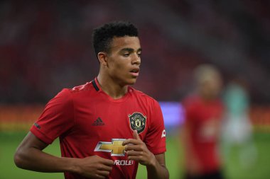 Kallang-Singapur-20jul2019: Mason Greenwood #26 Manche oyuncusu