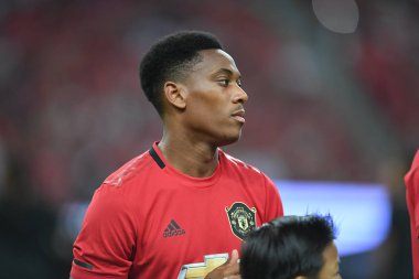 Kallang-Singapur-20jul2019: Anthony Martial #11 Manche oyuncusu