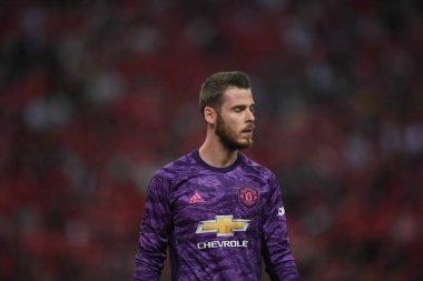 Kallang-Singapur-20jul2019: David de GEA #1 Manchester oyuncusu