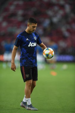 Kallang-Singapur-20jul2019: Diogo dalot #20 Manchester oyuncusu