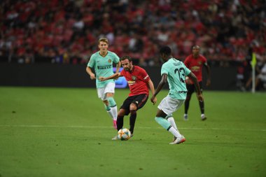 Kallang-Singapur-20jul2019: Juan Mata #8 oyuncu Manchester un