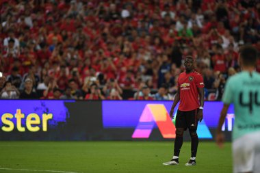 Kallang-Singapur-20jul2019: Paul Pogba #6 Manchester u oyuncusu