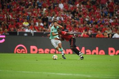 Kallang-Singapur-20jul2019: Paul Pogba #6 Manchester u oyuncusu