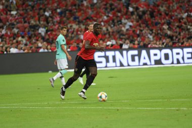 Kallang-Singapur-20jul2019: Paul Pogba #6 Manchester u oyuncusu