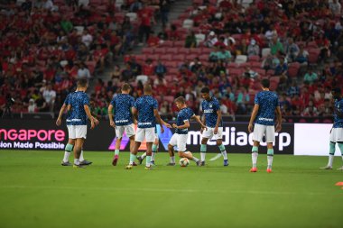 Kallang-Singapur-20jul2019: Inter Milan oyuncu eylem duri