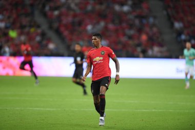 Kallang-Singapur-20jul2019: Marcus Rashford #10 Manche oyuncusu