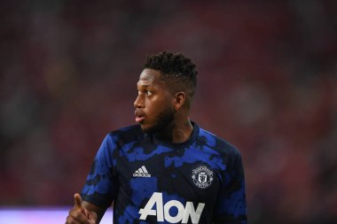 Kallang-Singapur-20jul2019: Fred #17 oyuncu Manchester United