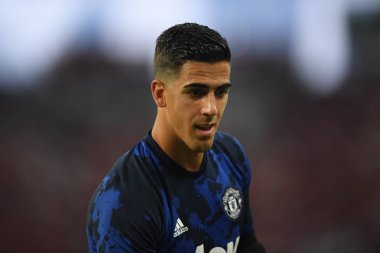 Kallang-Singapur-20jul2019: Joel Pereira #40 Mancheste oyuncusu